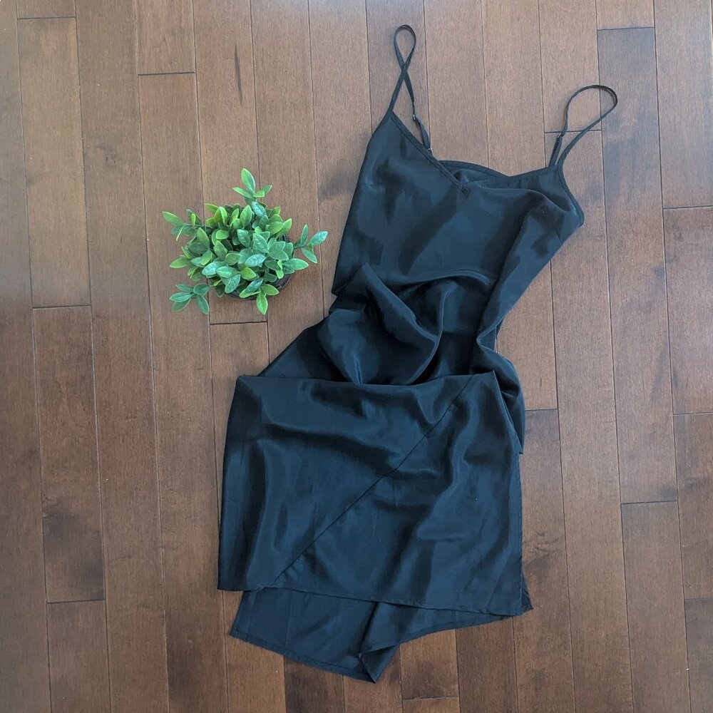Vintage Black Maxi Dress